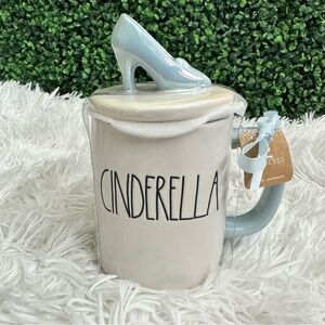 Disney x Rae Dunn Cinderella Mug with Shoe Topper Lid